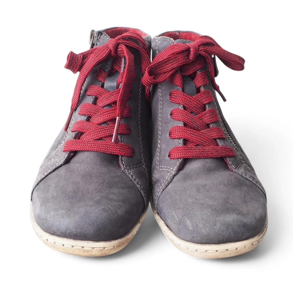 Botines Remonte by Rieker Dorndof R1470 Liv cremallera lateral azul marino para mujer 7,5-8 Foto 3 de 4