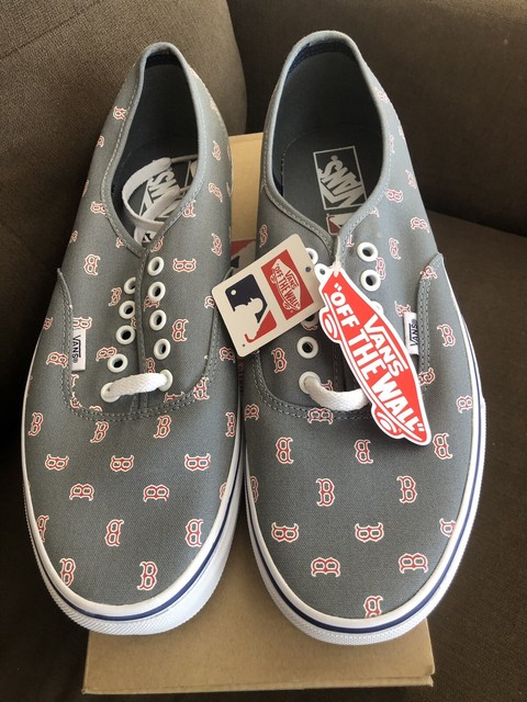 vans red sox shoes