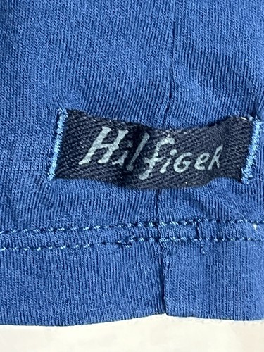 Tommy Hilfiger Kurzarmhemd Herren XL blau mit V-Ausschnitt - Bild 3 von 8
