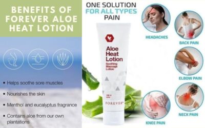 Forever Living Aloe HEAT LOTION 118ml Soothing Massage Lotion