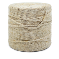 500G Jute Garn Strick Bindfaden Schnur Jutegarn Makrame Bastelschnur Kordel Grob