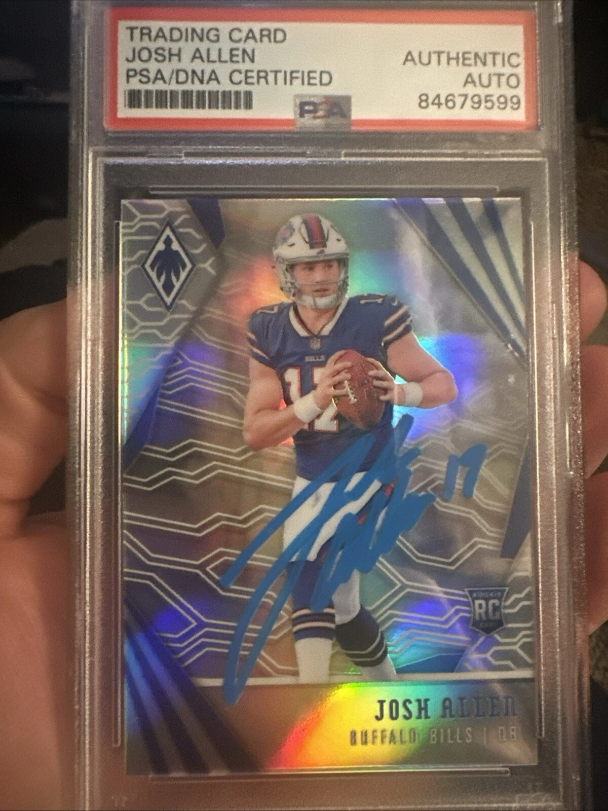 Josh Allen Panini Phoenix #105 Blue 1/1