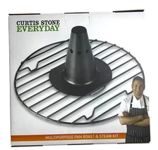 Curtis Stone Roast & Steam Kit Accessory For Multipurpose Pan Kit Only Chef Cook