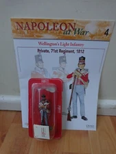 DEL PRADO NAPOLEON AT WAR - BRITISH 71ST REGIMENT PRIVATE 1812 SOLDIER #4