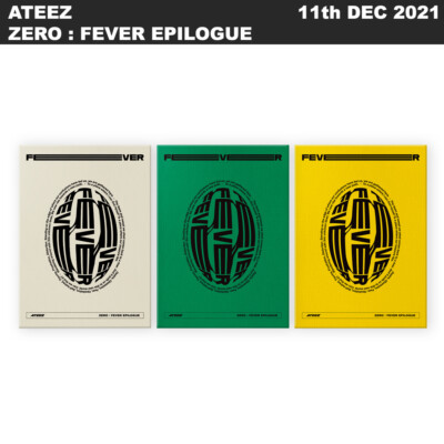 ATEEZ ZERO : FEVER EPILOGUE Album CD+Photobook+Photocard+Etc+Tracking Number