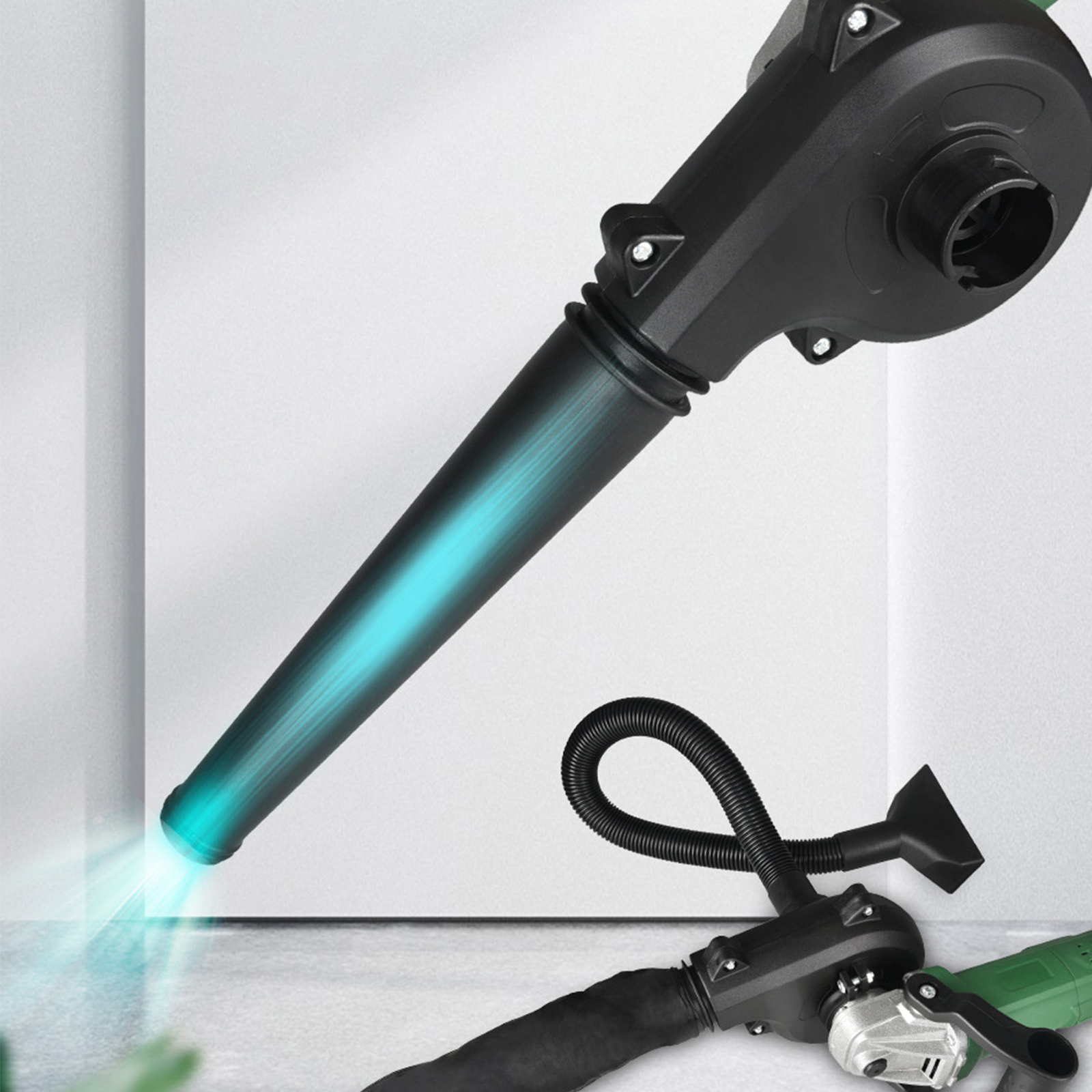 Angle Grinder Blower Attachment DualUse Simple Installation Angle