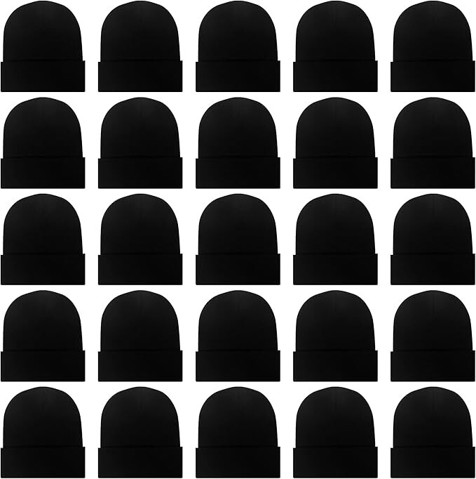 48 Pack Of Winter Beanies & Gloves Wholesale Bulk Cold Weather Unisex Hat & G