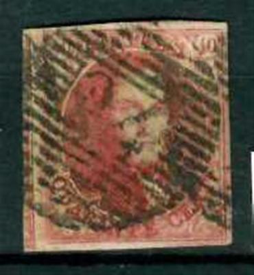 BELGIEN - BELGIEN - 1849-1850 - König Leopold I. im Medaillon - F.to Olive