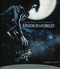 Underworld Blu ray Disc MOVIE Unrated UNDER WORLD Kate Beckinsale Scott SpeedmaN