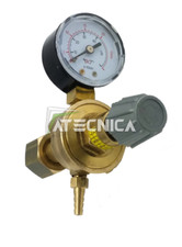 Regolatore di pressione gas Argon/CO2 per saldatrice TIG/ MIG/MAG un manometro