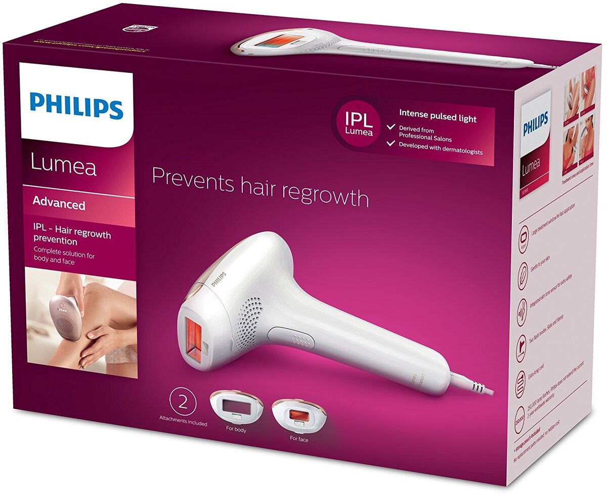 Philips Lumea Advanced SC1997/00 IPL Hair Removal System for Body & Face -  NEW