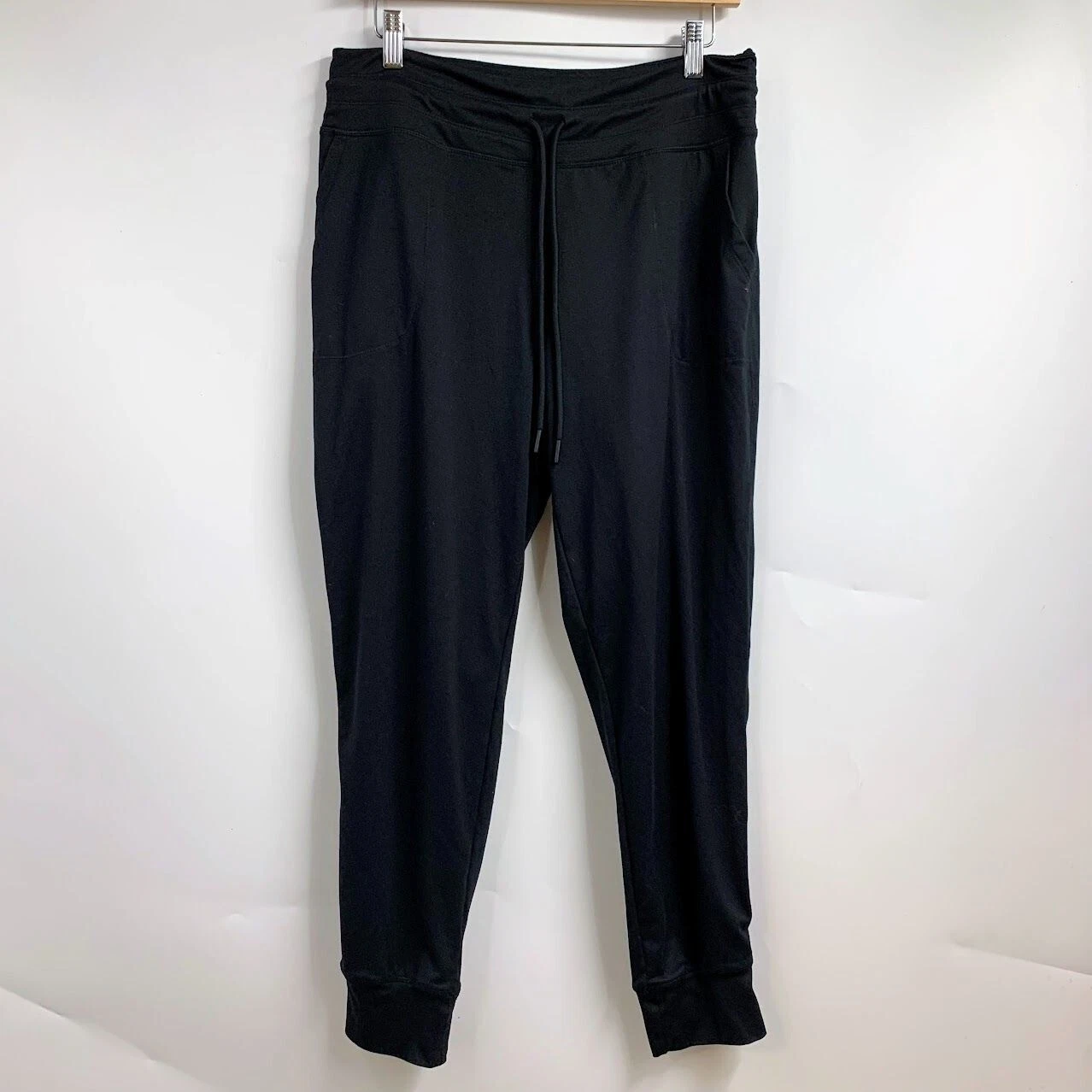 lole lounge pull on pockets elastic drawstring joggers pants