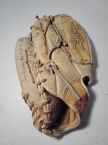 Rawlings Pg 12 Bellows Web Baseball Softball 13" Glove LHT Reggie Jackson Vtg - Picture 2 of 7