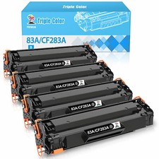 4x CF283A 283A Toner Cartridges For HP 83A LaserJet Pro MFP M125a M125nw M225dw