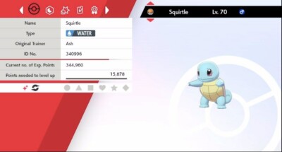 Pokemon Schwert & Schild Shiny Squirtle 6IV Max EVs