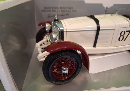 Mercedes SSKL 1931 Sieger Mille Miglia R.Caracciola Meredes-Benz Museum 1/18 rar - Bild 1 von 8