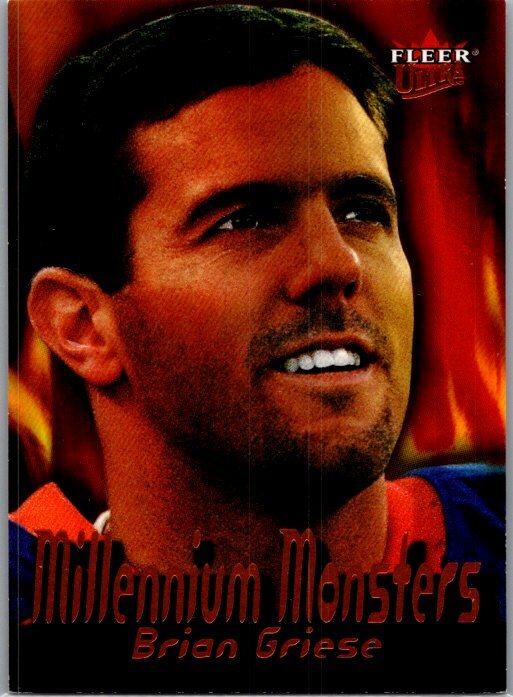 2000 Ultra #3 MM Brian Griese Millennium Monsters