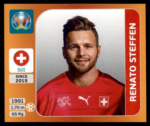 Panini Euro 2020 - Renato Steffen Switzerland No. 57