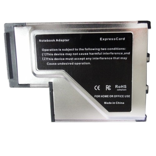 Express Card Expresscard 54mm to 3 Port USB3.0 Adapter For Laptop FL1100 Chipset - 第 6/6 張圖片