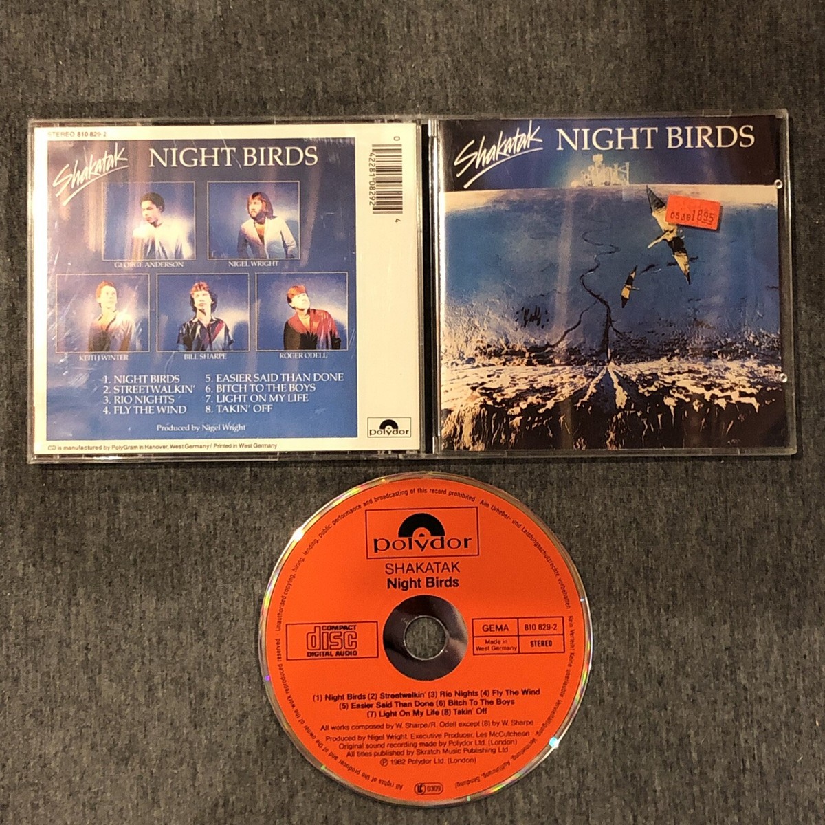 その他 Night Birds [CD] Shakatak Night Birds (CD, 1982) - Polydor Red TARGET (810