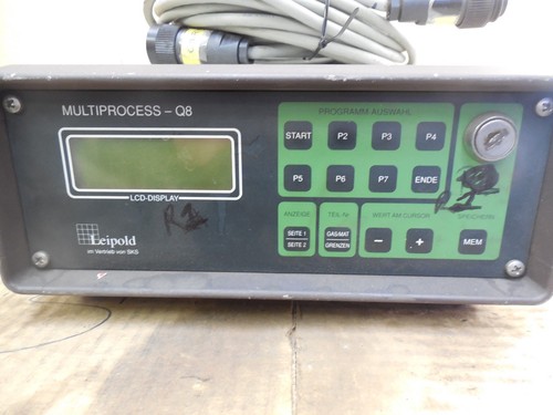 Leipold Multiprocess-Q8 Plasma Tig Welding Controller Multiprocess-Q8i Used - Picture 2 of 7