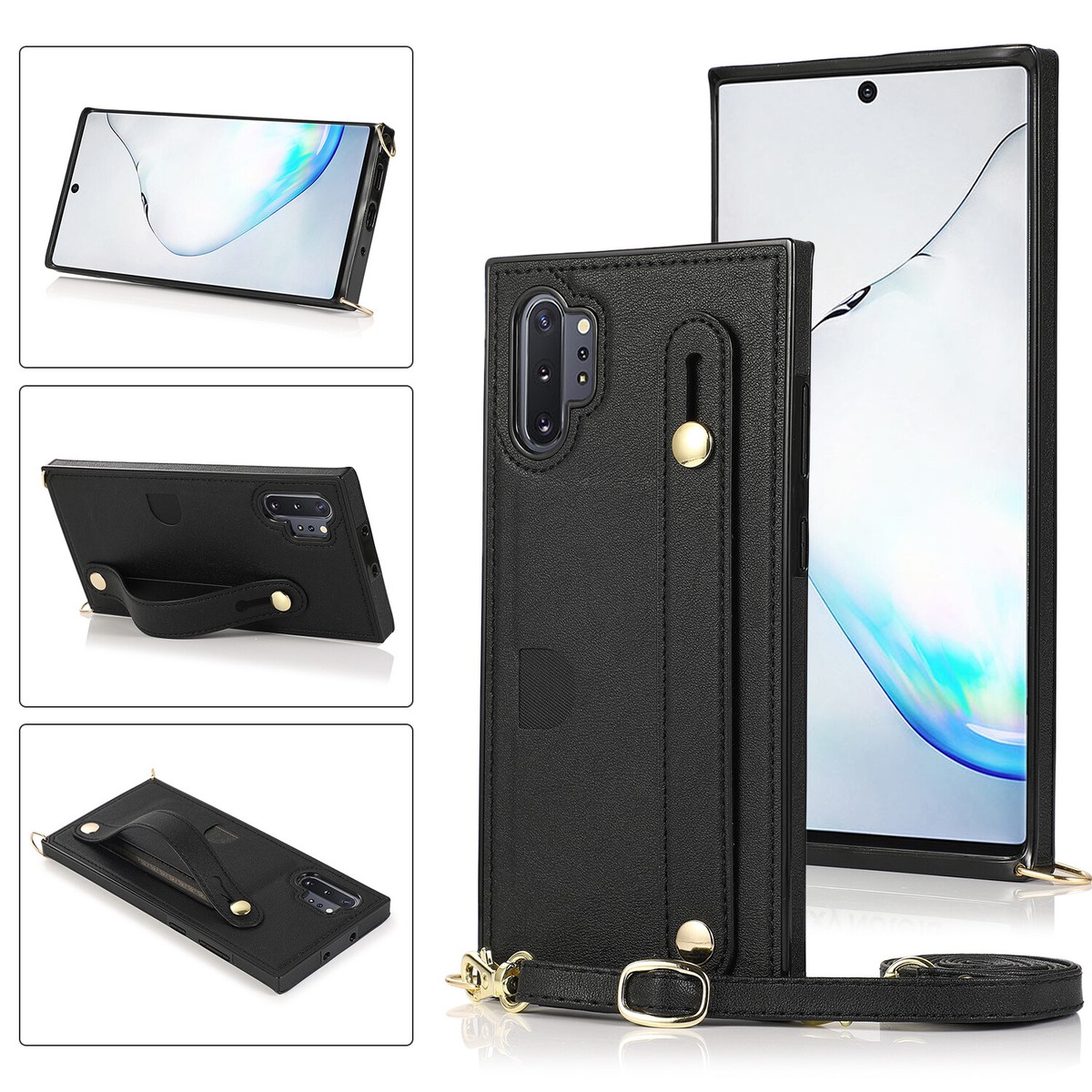 Crossbody Phone Case Wallet for Samsung Galaxy Note 10 Pro
