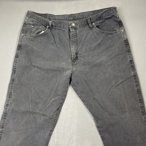 Wrangler Jeans Red Tab Mens 40x30 Gray 