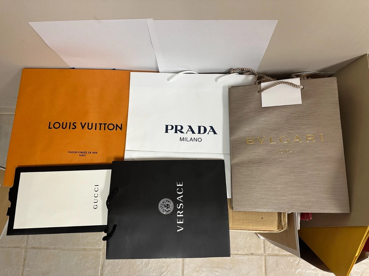 Louis Vuitton, Other, Designer Gift Bags Louis Vuitton Gucci Prada