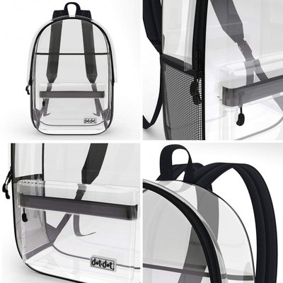 extra large heavy duty clear backpack