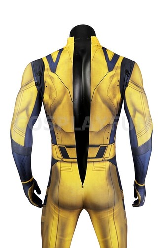 Wolverine Costume Cosplay Deadpool 3 Bodysuit Handmade Halloween Costume Suit - Picture 8 of 14