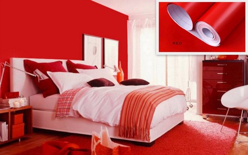 10m Klebe Rückseite Kunststoff Tapete Aufkleber PVC beschichtet Fablon Schild Vinyl Schlafzimmer - Bild 13 von 34