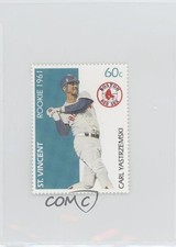 1989 St Vincent Rookies Stamps Carl Yastrzemski HOF 1c7