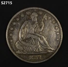 1871-S Seated Liberty Half Dollar — photo from another recent sale