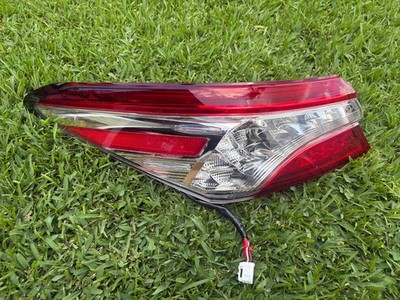 2018-2024 Toyota Camry XSE Left Outer Full LED Tail Light Lamp Chrome OEM
