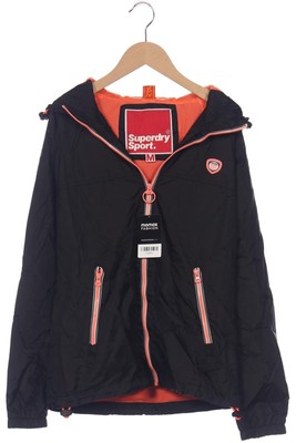 Superdry Jacke Damen Anorak Jacket Kurzmantel Gr. M Schwarz #csy4k2y