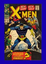 X-Men #39 - X-Men in New Costumes - Death of Mutant Master - Tuska 1967 9.6 NM+