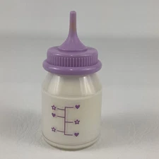 Miracle Movers Baby Doll Replacement Pretend Bottle Purple Vintage Mattel 2001