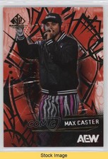2025 SP Game Used AEW Red Max Caster #47 READ 6kv
