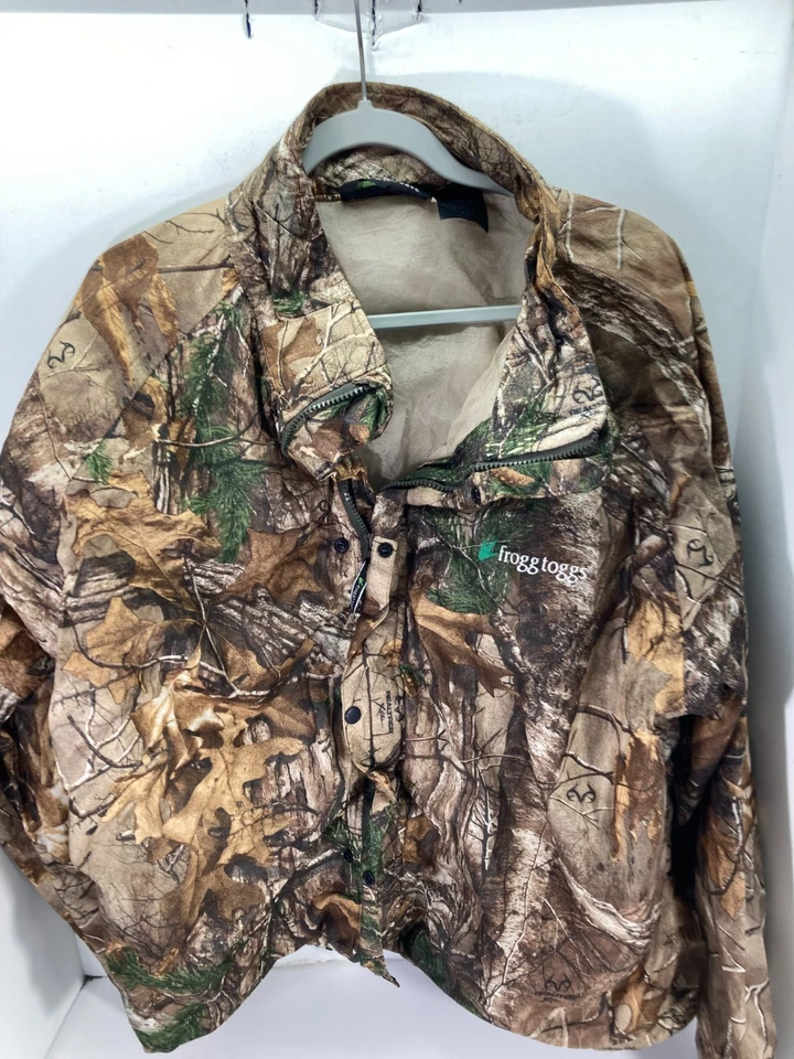Frogg Toggs Hunting Jacket Mens X-Large Multicolor Realtree Xtra Woodland Camo - Image 4 of 4
