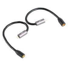 Plug  Play MMCX to 2 Pin 0.78mm Earphone Adapter Connector Interface Cable