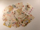 US CUT SQUARES POSTAL STATIONERY LOT COLLECTION ACCUMULATION USED  ID#112