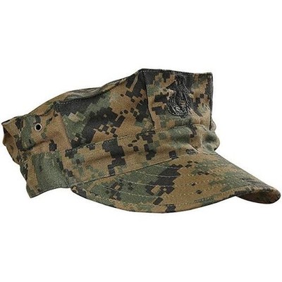 USMC MARPAT Woodland 8-Point Cover - Marine Corps Digital Woodland Utility Hat