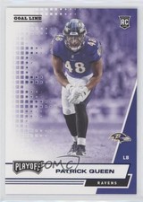 2020 Panini Playoff Rookies Goal Line Patrick Queen #286 e9p