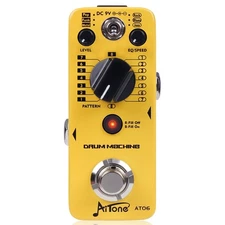 Drum Machine Guitar Pedal with Real-Time Fill Function 48 Drum Grooves 6 Musi...
