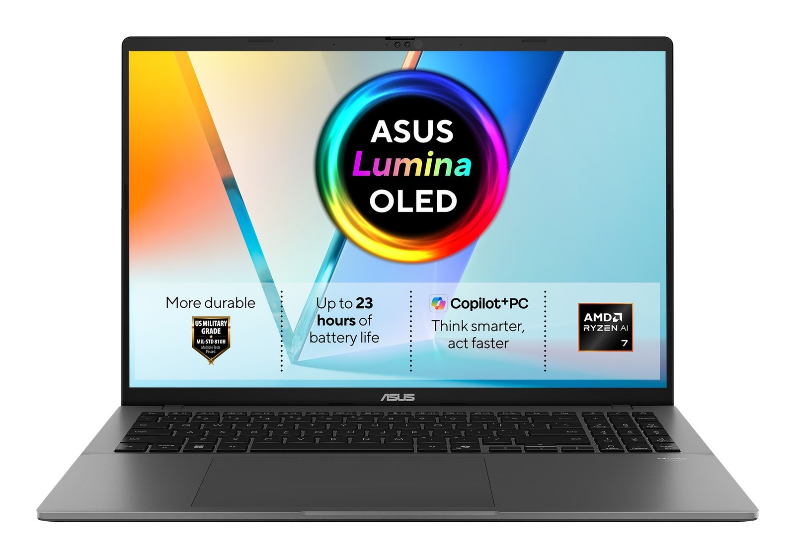 ASUS Vivobook S16 M3607GA-SH004W Copilot+ PC AMD Ryzen™ AI 7 445 Laptop 40.6 cm