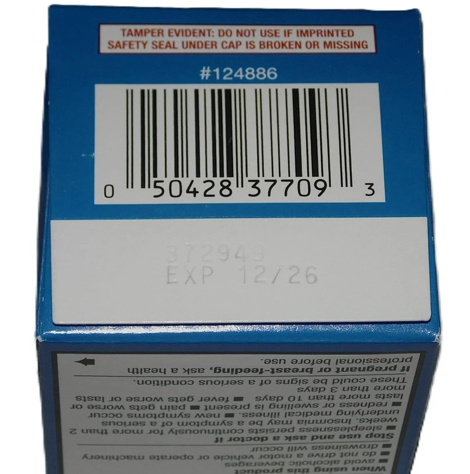 Extra Strength CVS Acetaminophen PM 100 tablets x 4 Pain Reliever EXP 01/26 / 27 - Image 3 of 4