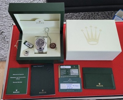 Rolex Datejust 41mm Weißgold Lünette Oyster Perpetual  Black Dial Fullset