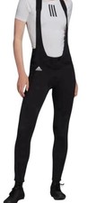 Adidas BIB COLD.RDY Cycling Women's Large Insulated Black Tights Padded GT6624