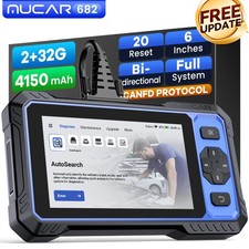MUCAR 682 AI Diagnostic Tool OBD2 Scanner CANFD  FCA Bidirectional All System