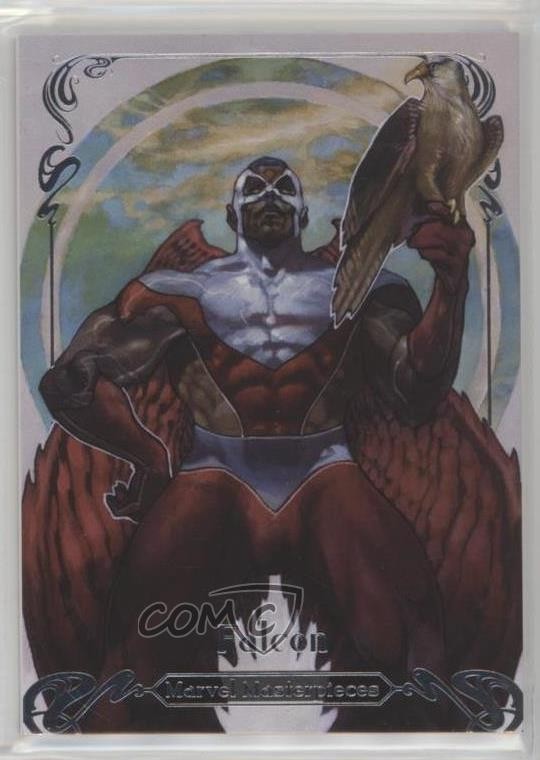 2018 Upper Deck Marvel Masterpieces Level 2 1021/1499 Falcon #53 0l2